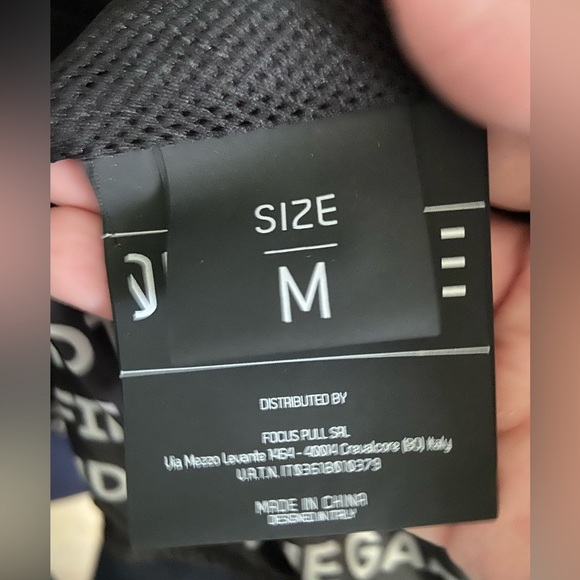 OUTHERE UTILITY WINDBREAKER W/HIDDEN HOOD Navy Italy Men’s Sz Medium - Picture 10 of 16